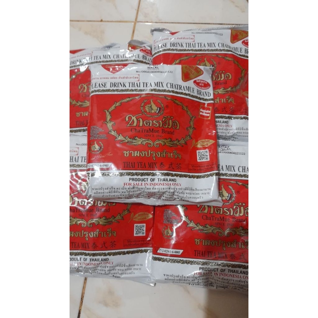 

Thai Tea chatramue/teh thailand