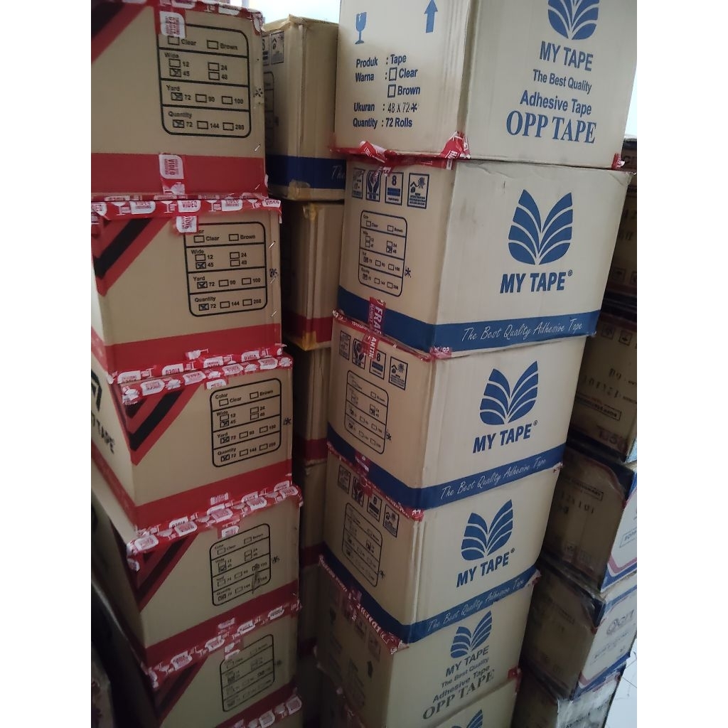 

Lakban Fragile 48MM 72 yard 45 micron, 1 dus isi 72 pcs