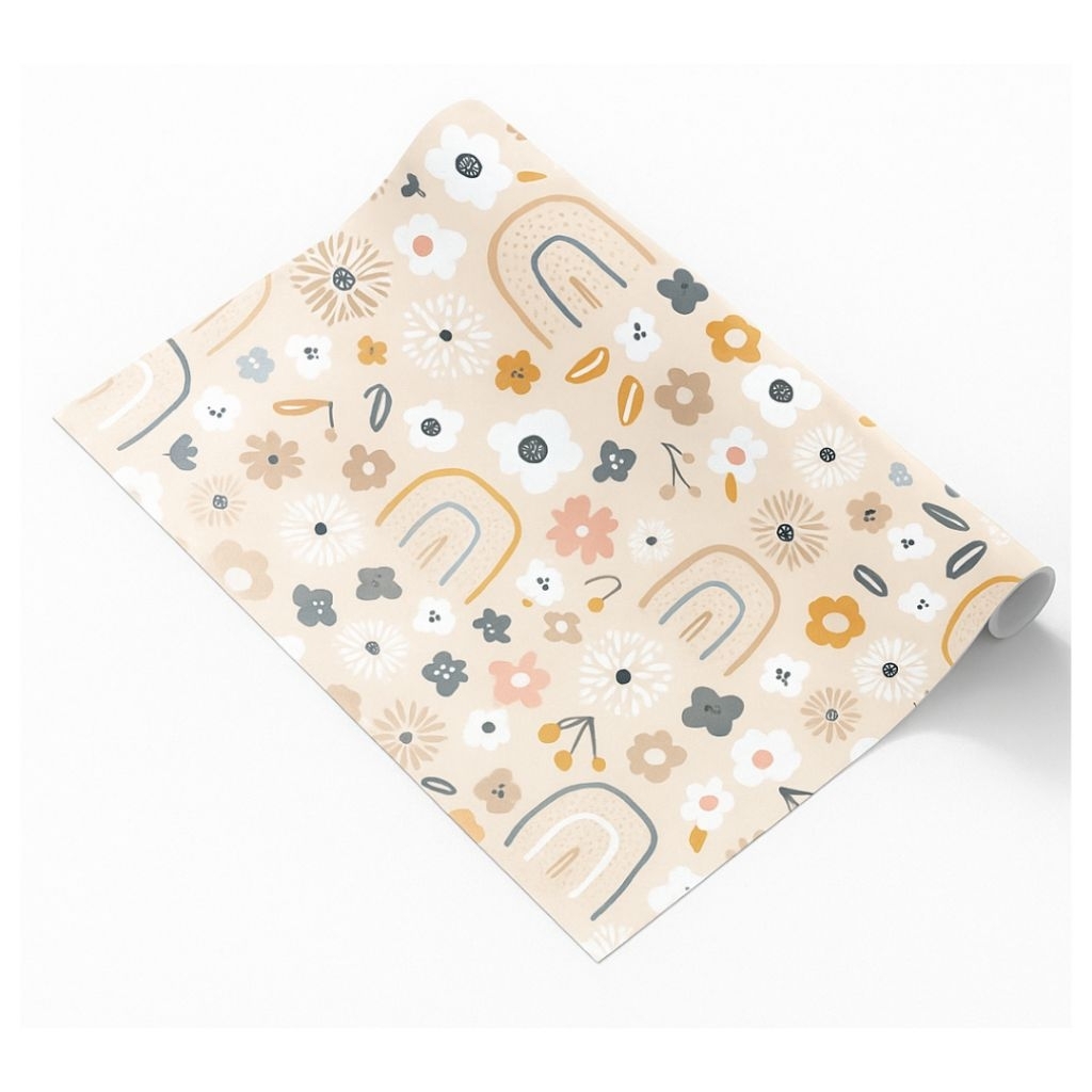 

Papermood – Kertas Kado Premium | Motif Cute Floral Unik untuk Kado Kondangan, Ulang Tahun & Hampers