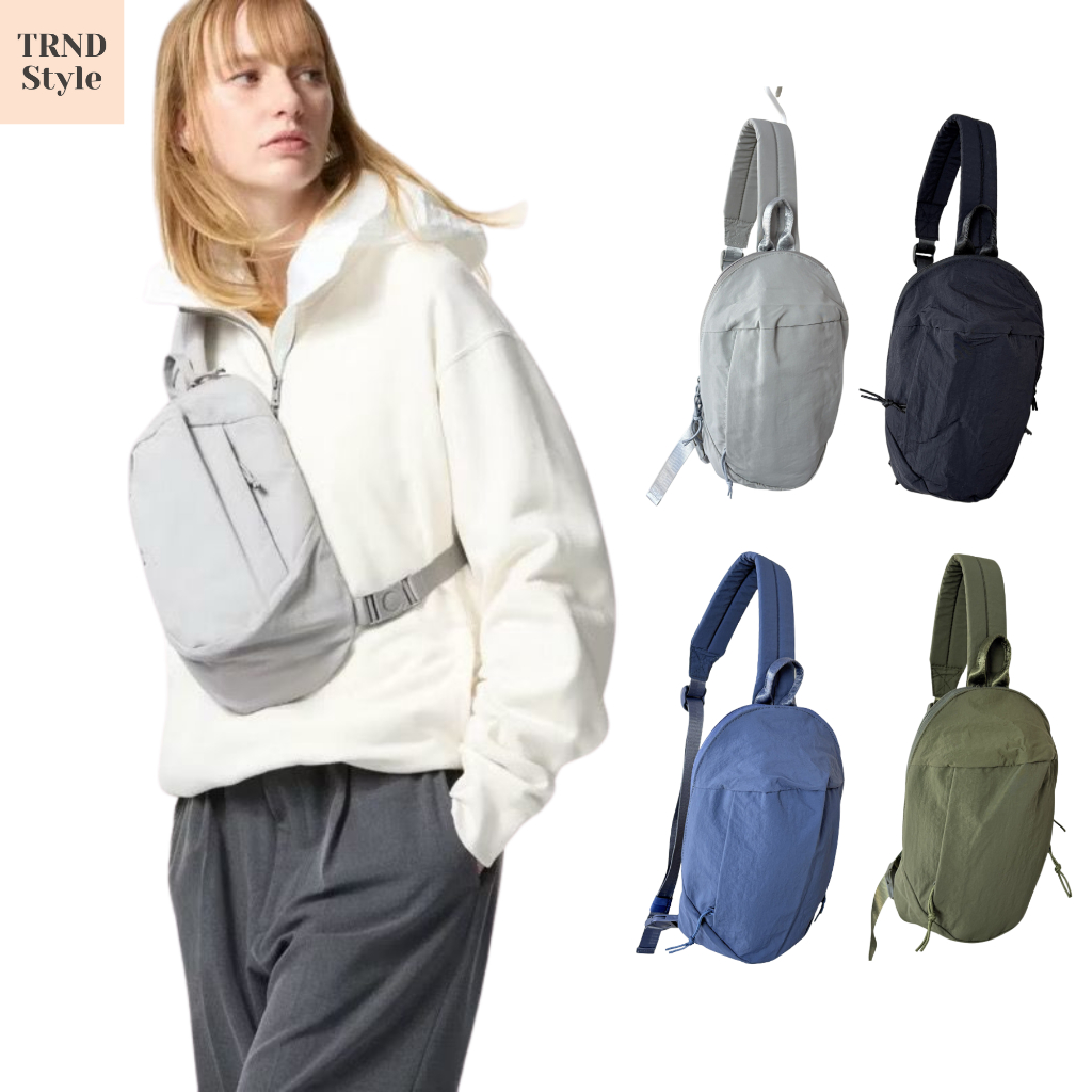 Tas Sling Bag Wanita UNIQ Tas Selempang Wanita Kain Waist Bag Nilon SB042 RITA