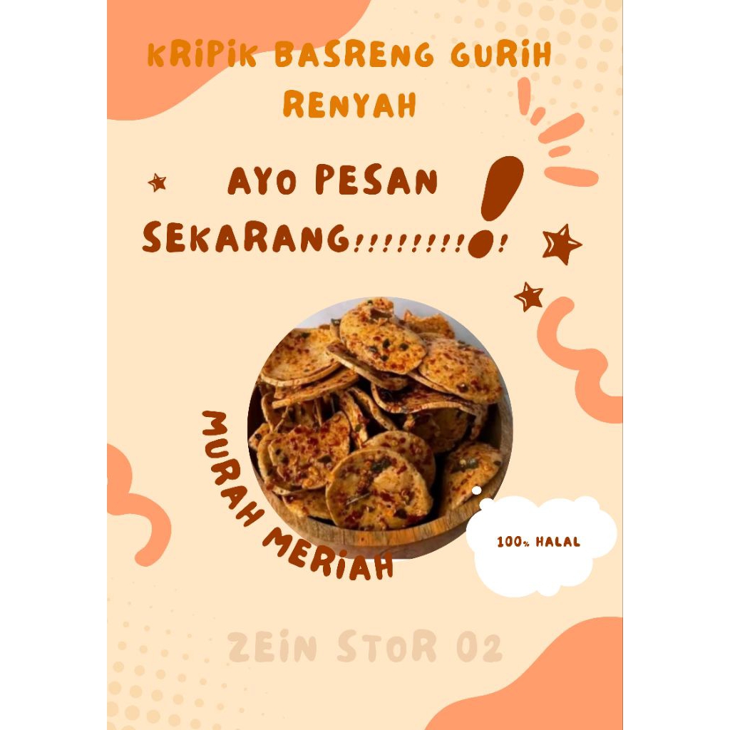 

BASRENG CRISPY GURIH RENYAH DAUN JERUK