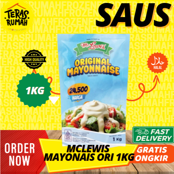 

MC LEWIS SAUS MAYONAIS ORIGINAL 1KG