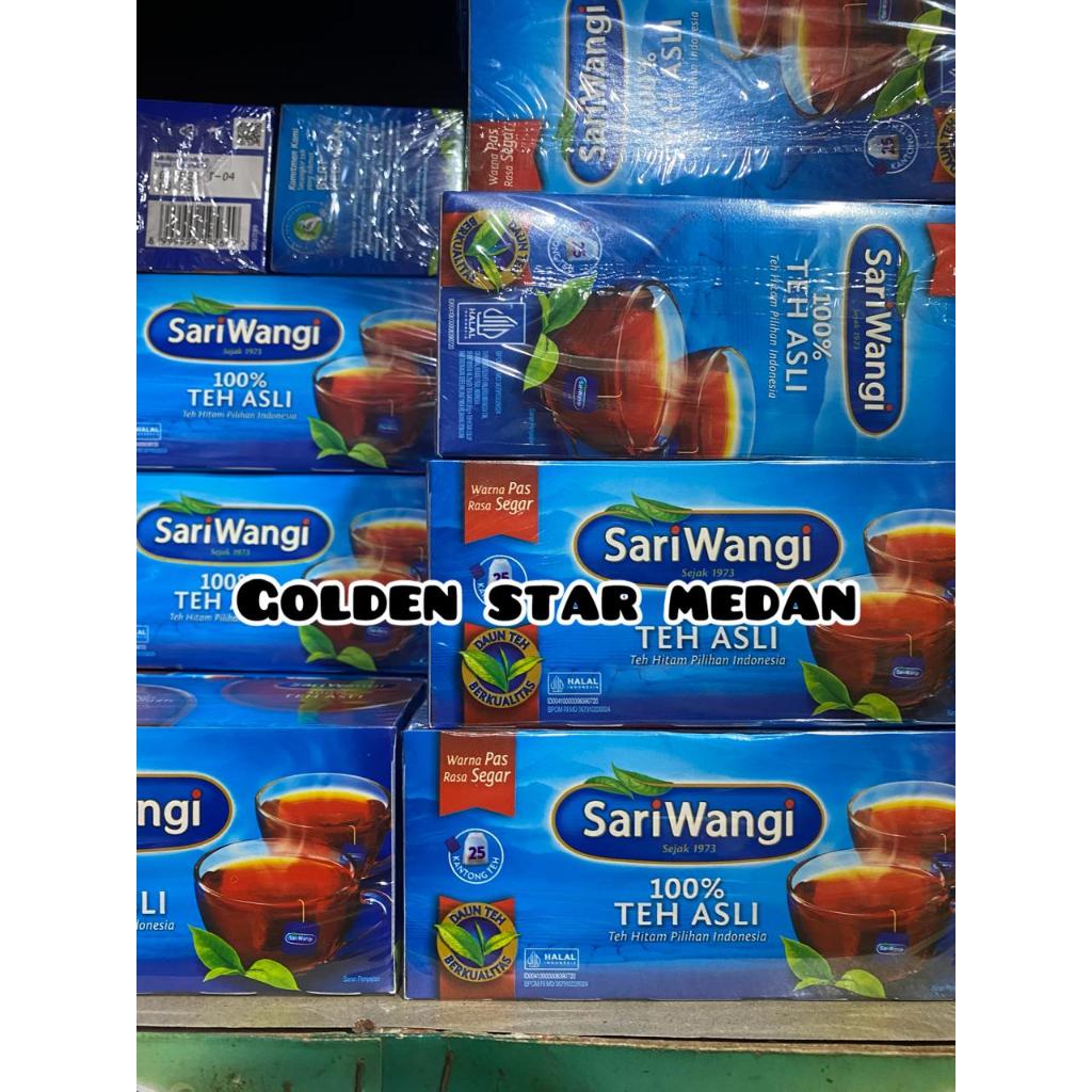 

1(BOX) TEH CELUP SARIWANGI ISI 25 KANTONG / Teh Celup Sariwangi