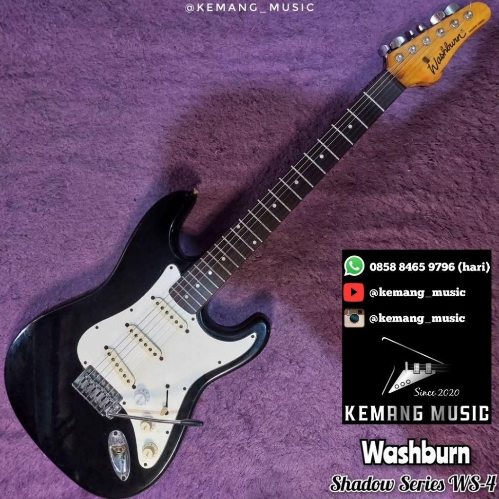 gitar elektrik washburn stratocaster gitar original murah