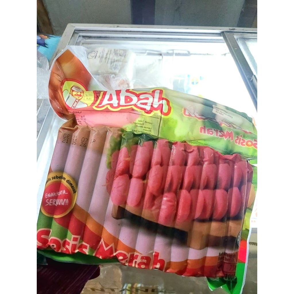 

Abah Sosis Ayam Merah Isi 32 750gr