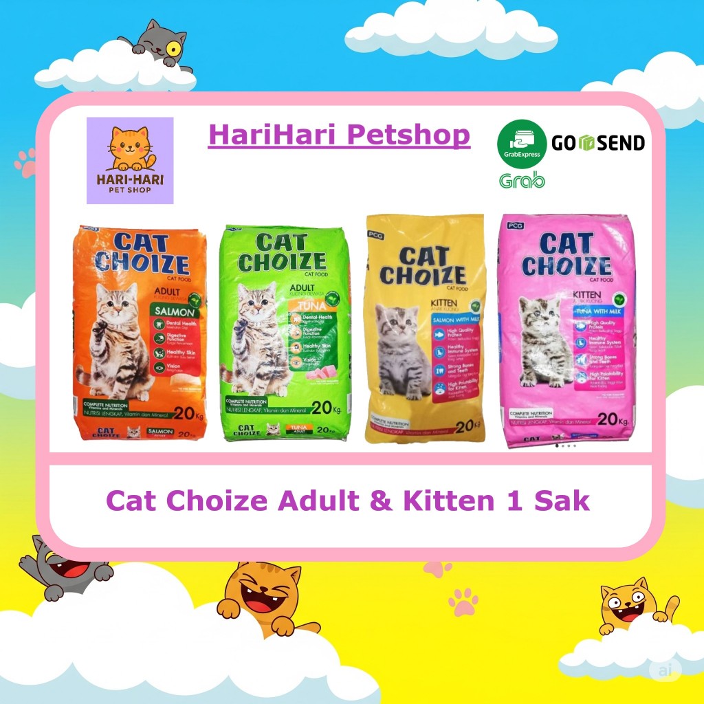 Cat Choize Adult & Kitten 20Kg (1 Karung)