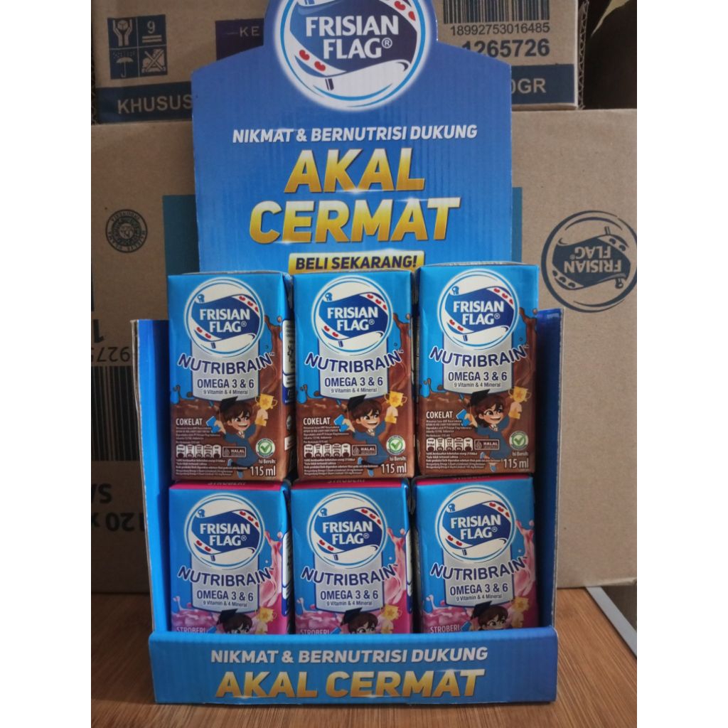 

Frisan Flag Susu kotak ukuran 115ml per Karton(36pcs)