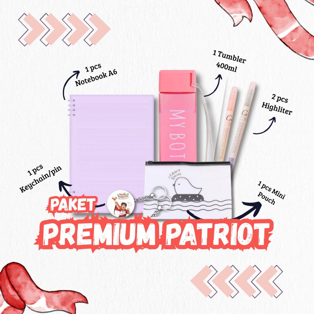 

Paket Alat Tulis Merdeka | Premiun Patriot