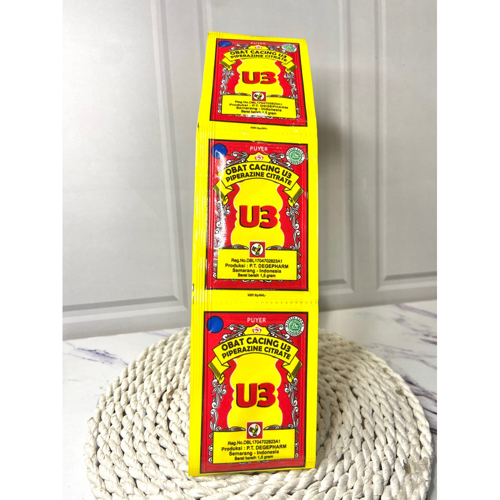 

OBAT CACING U3 Piperazine Citrate