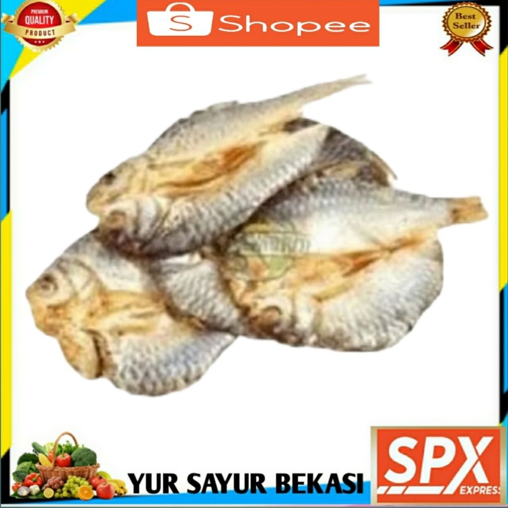 

Ikan Asin Tawes 100gr.