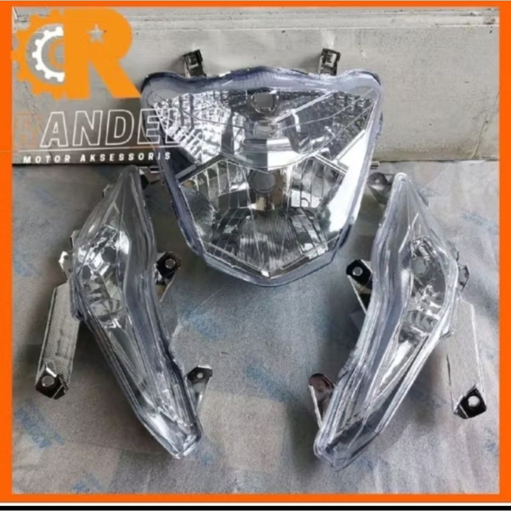 reflektor lampu depan beat  fi esp eco 2016-2016