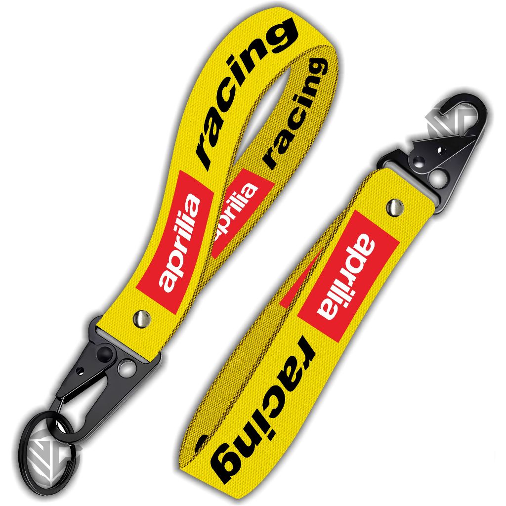 GANTUNGAN KUNCI APRILIA RACING KEYCHAIN APRILIA RACING PREMIUM QUALITY
