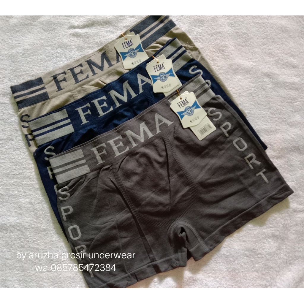 CD boxer fema cowok rajut celana dalam boxer pria