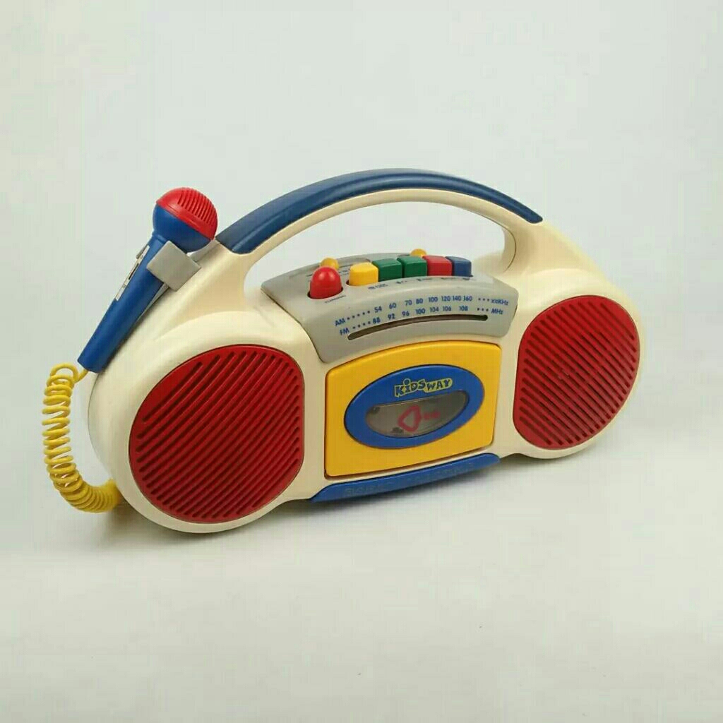TAPE PLAYER KIDSWAY 8491 | RADIO CASSETTE TAPE RECORDER
