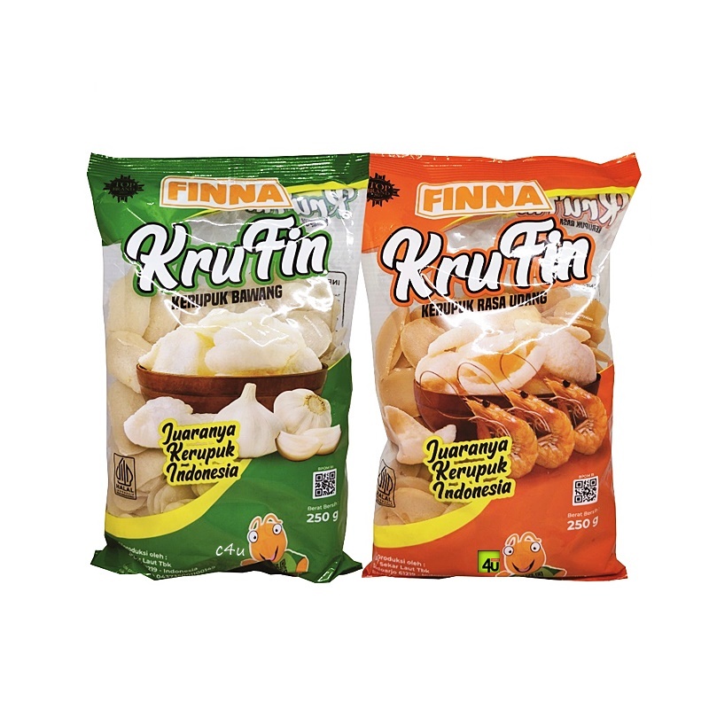 

Finna KRUFIN - Kerupuk Bawang - 250 gr