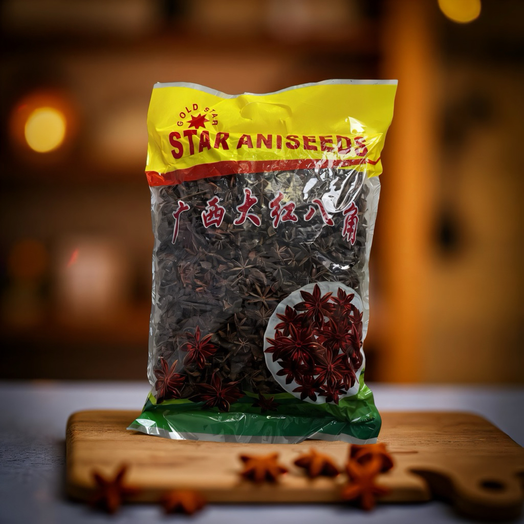 

Bunga Lawang / Pekak Kering Asli / Star Anise 1 Kg
