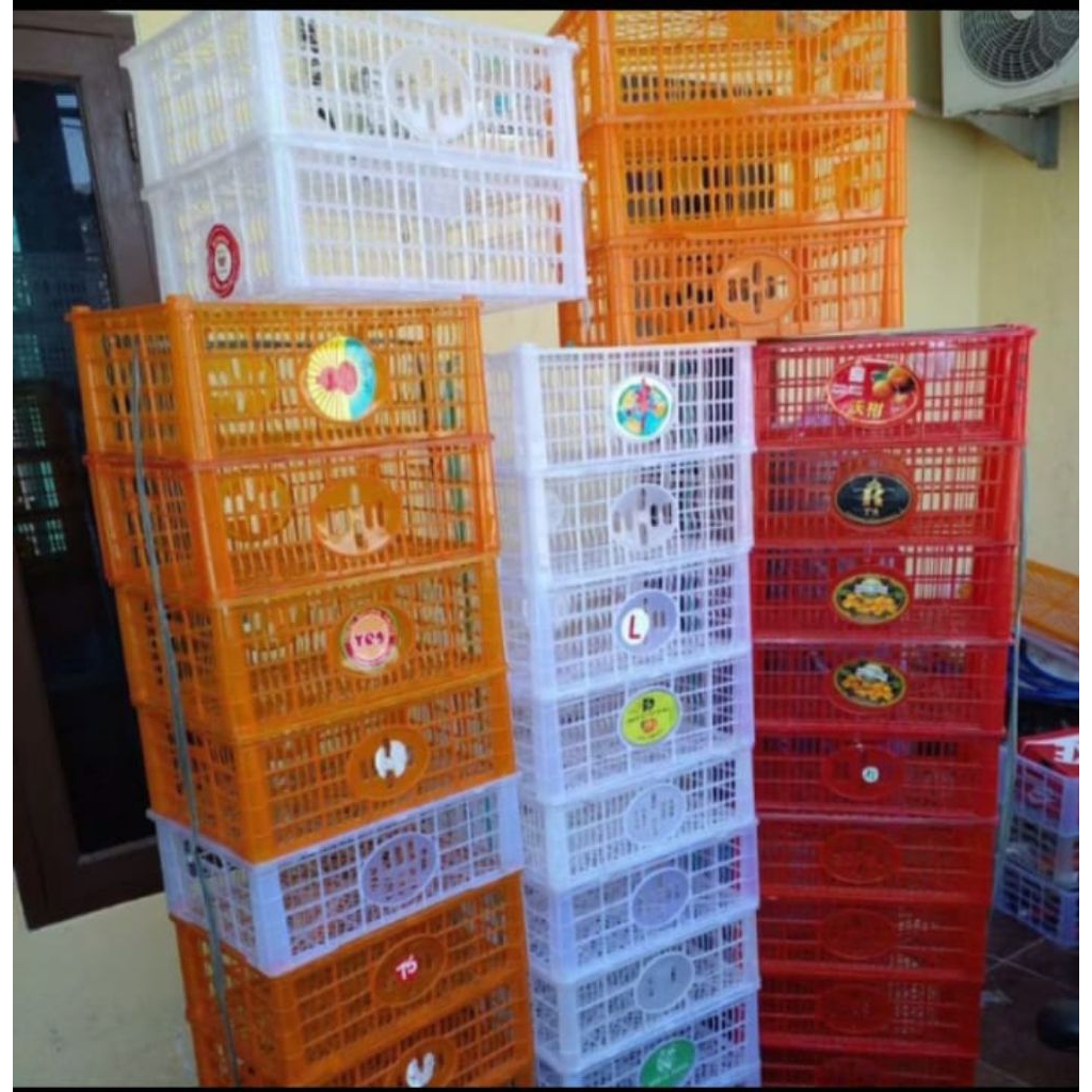 keranjang box kotak buah bekas sdh bersih