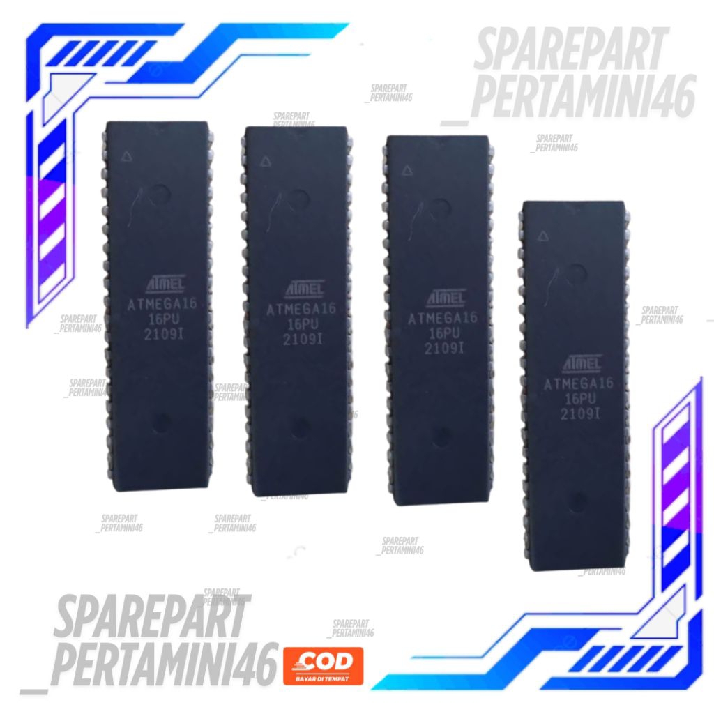 Ic Program Atmega 16 Pom Mini Digital Pertamini Original