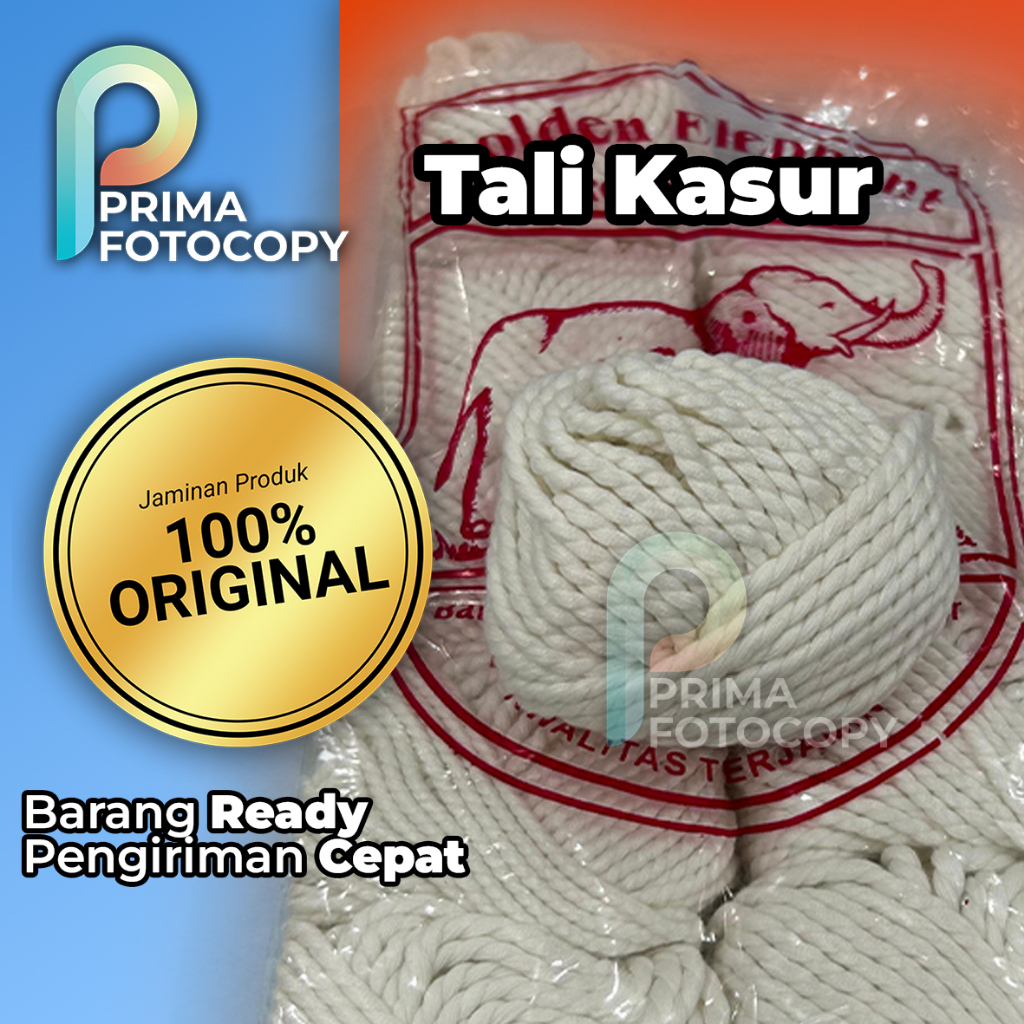 

Satuan - Tali Kasur Cap Gajah Benang Bendera Plastik Tali Bangunan Multifungsi