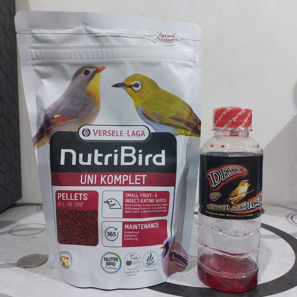 PAKET PLECI GACOR 1 PAKET ISI 2 BARANG DEXTRO 87 DAN NUTRIBIRD UNI 250GRAM