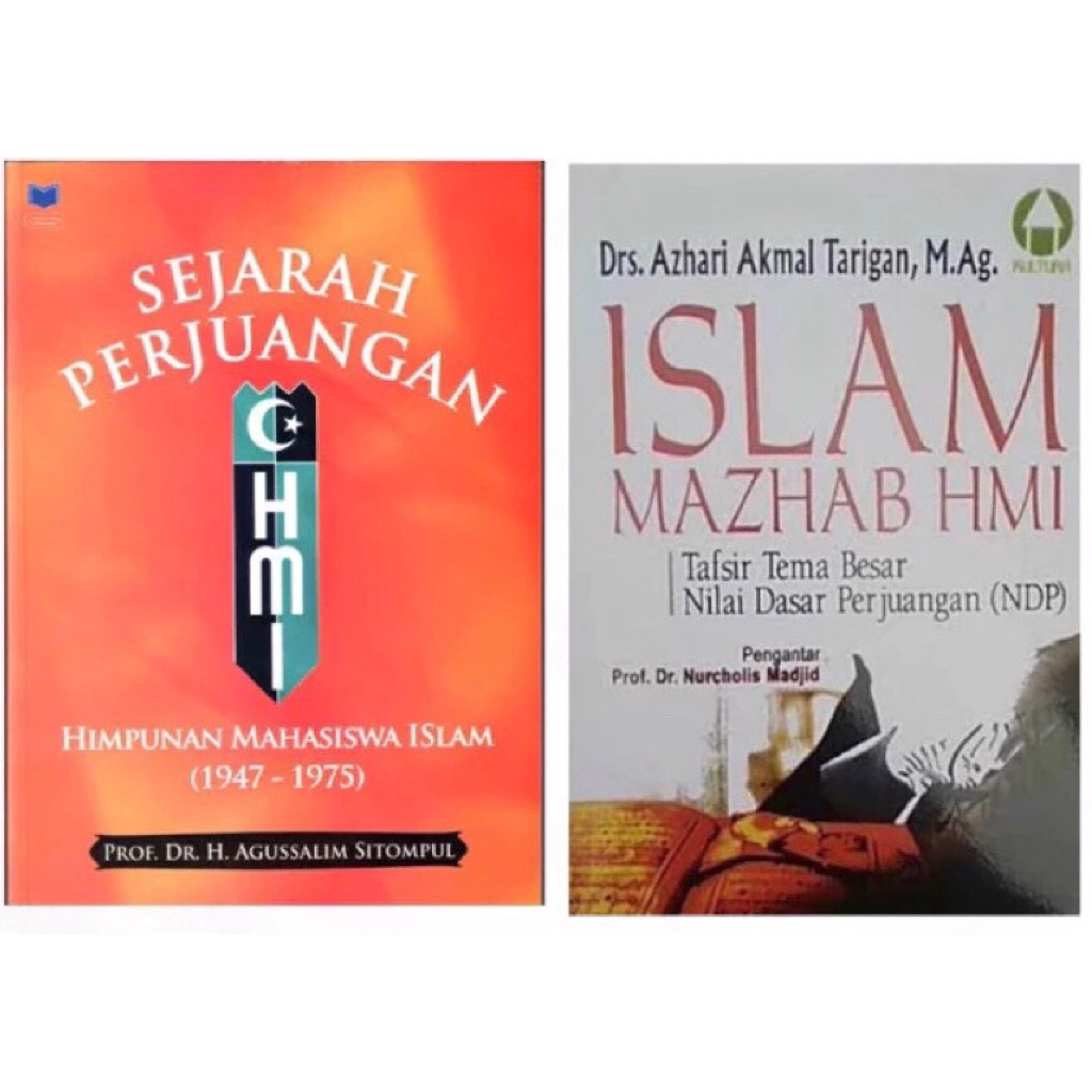 Paket Buku Sejarah Perjuangan HMI & Islam Mazhab Hmi
