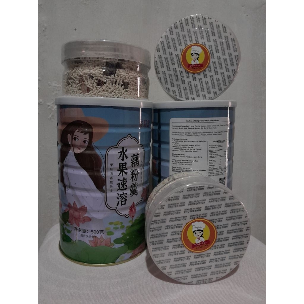 

Bubur akar teratai buah