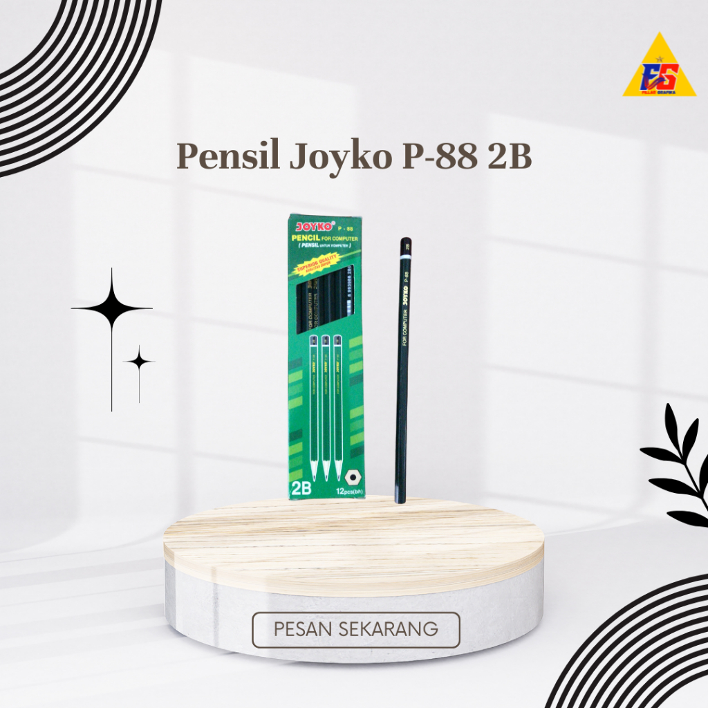 

Pensil Joyko P-88 2B Isi 12 Pcs