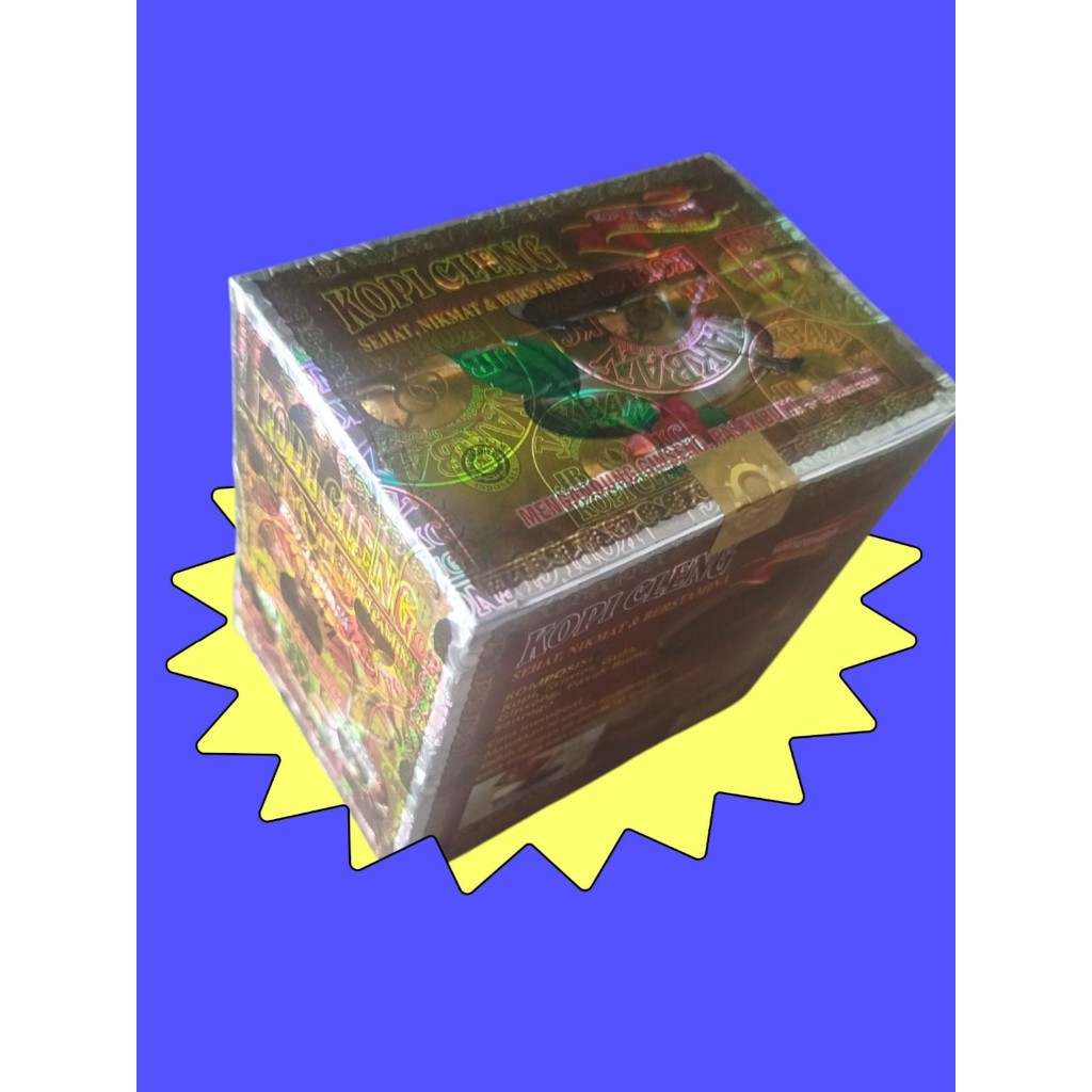 

Promo 1 Bok kopi bubuk jawa clink kopi coklat gabar hati 1 bok isi 10 sachet