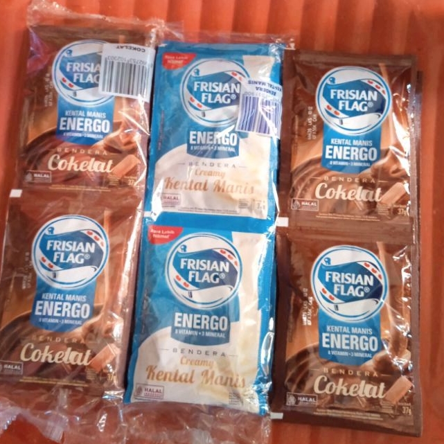 

susu Frisian flag saset isi 6pics berat 37gram