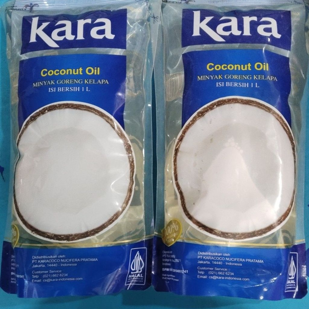 

Kara minyak goreng kelapa 1Liter