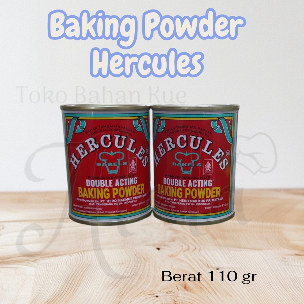 

Hercules Baking Powder Double Acting 110 g / double acting