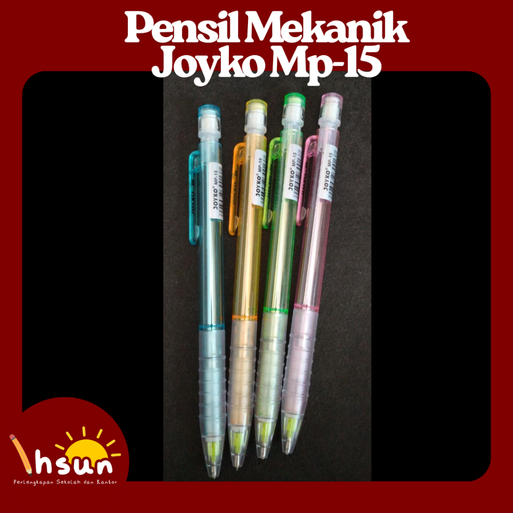 

Joyko MP-15 Pensil Mekanik 0.5mm Murah Berkualitas