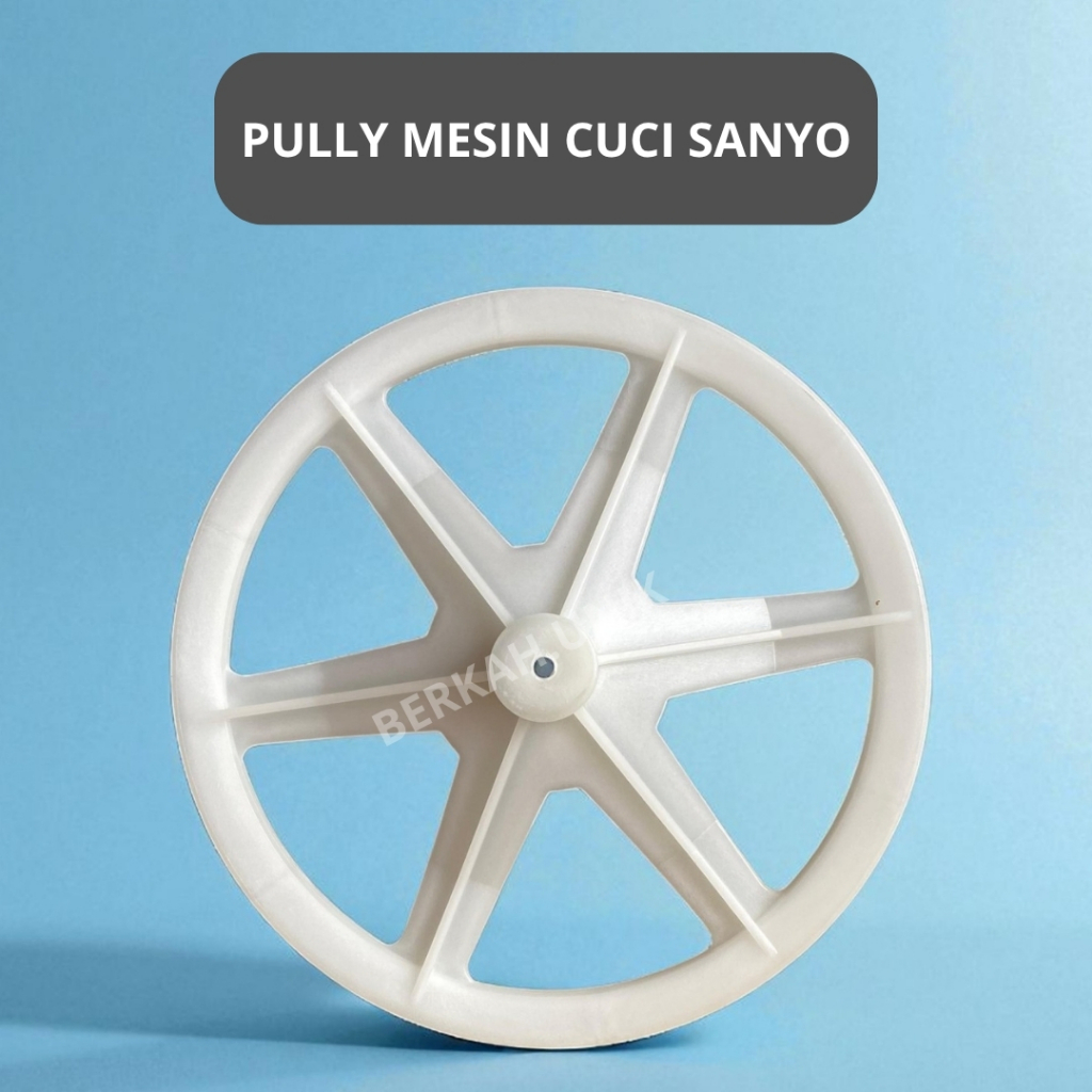 [Berkah.unik]Pully Gear Mesin Cuci Sanyo - Kompatibel 2 Tabung 6-7kg - Suku Cadang Gearbox Pully Gea