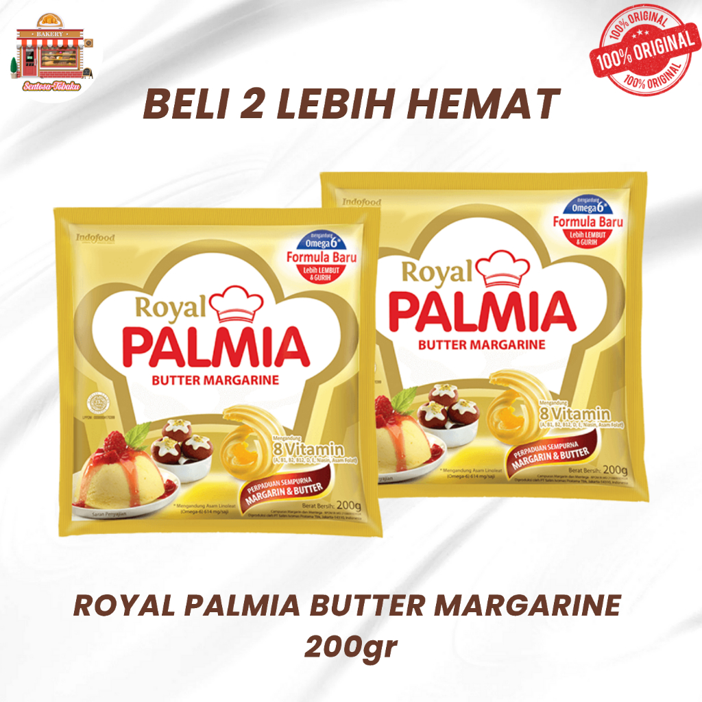 

Royal Palmia Sachet 200 Gram / Palmia Royal 2pcs (EXP MARET 2026)