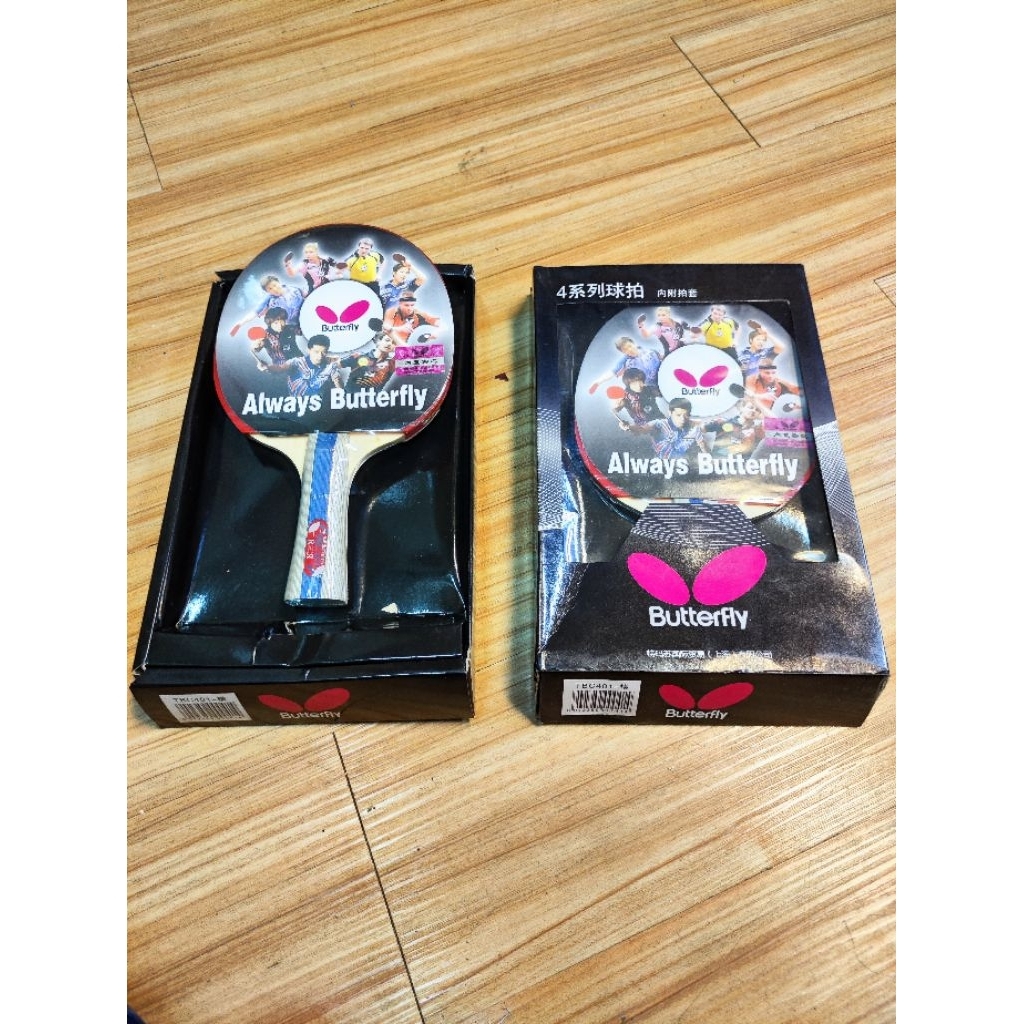 BAD PINGPONG TENNIS MEJA BUTTERFLY SERI 4 / BET PINGPONG IMPORT