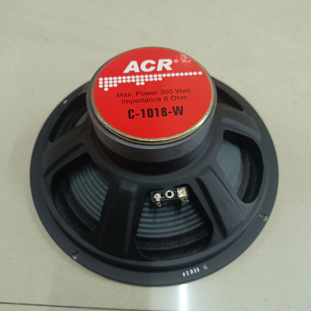 Speaker 10" ACR 1018 W Woofer 300 watt / Speaker 10 inch ACR 1018 W Woofer