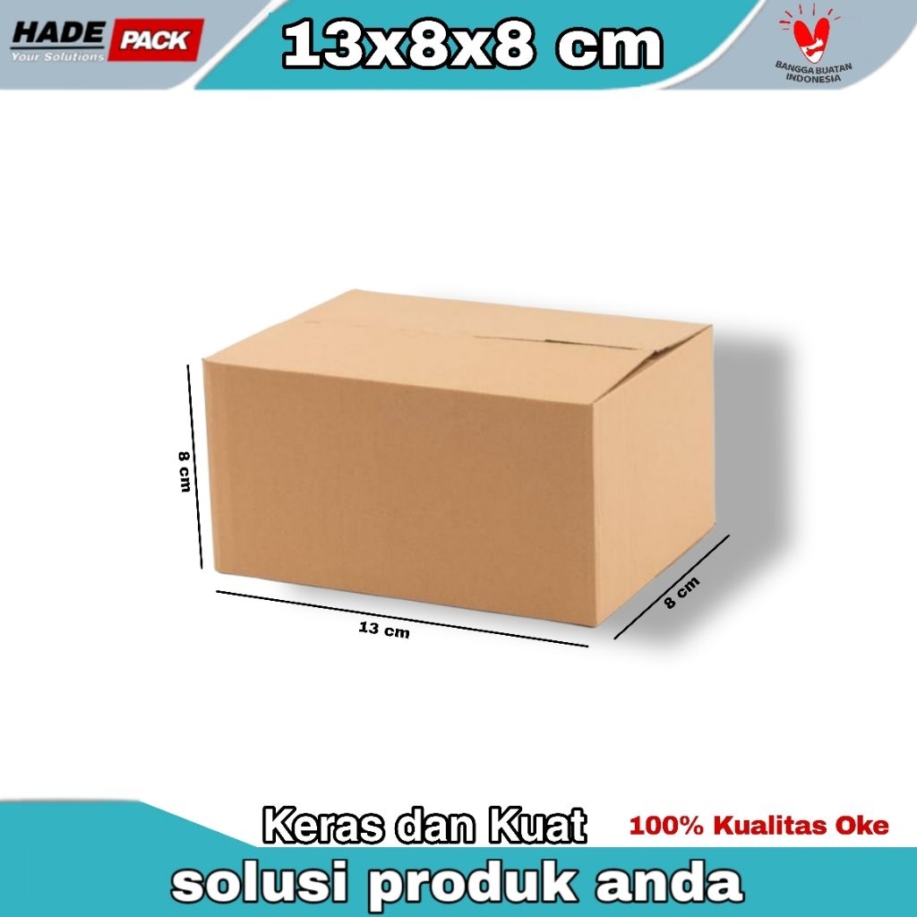 

Kardus 13x8x8 cm - Bersih, Kuat dan Praktis untuk Packing