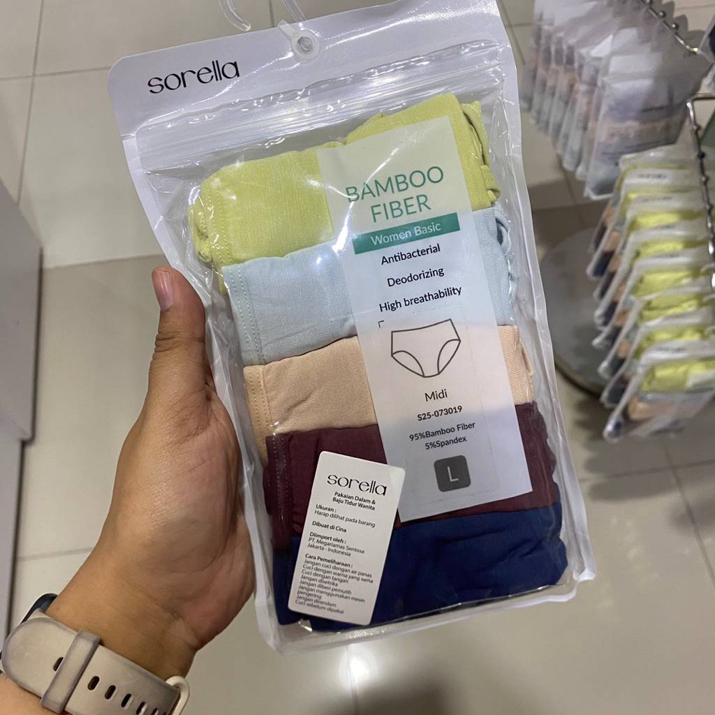 Celana Dalam Bamboo brand Sorella (S25-73019/S25-73019)