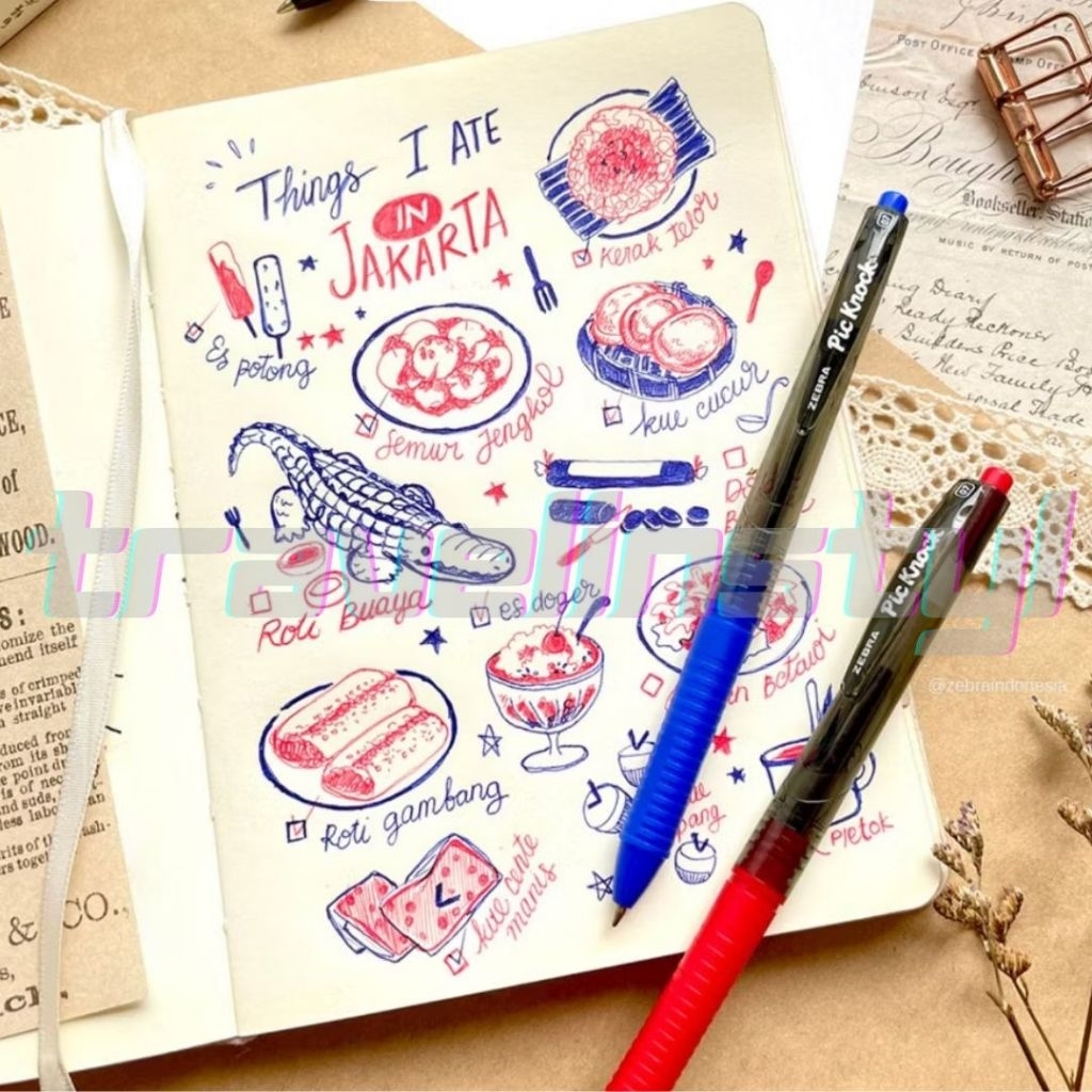 

Pulpen Zebra Piccolo Knock PicKnock - Pulpen Semi Gel