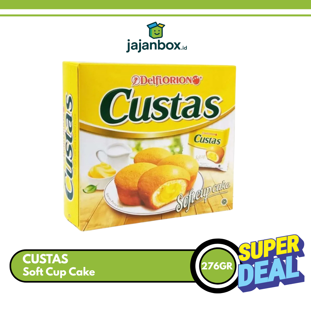 

Delfi Orion Custas Soft Cup Cake 276gr
