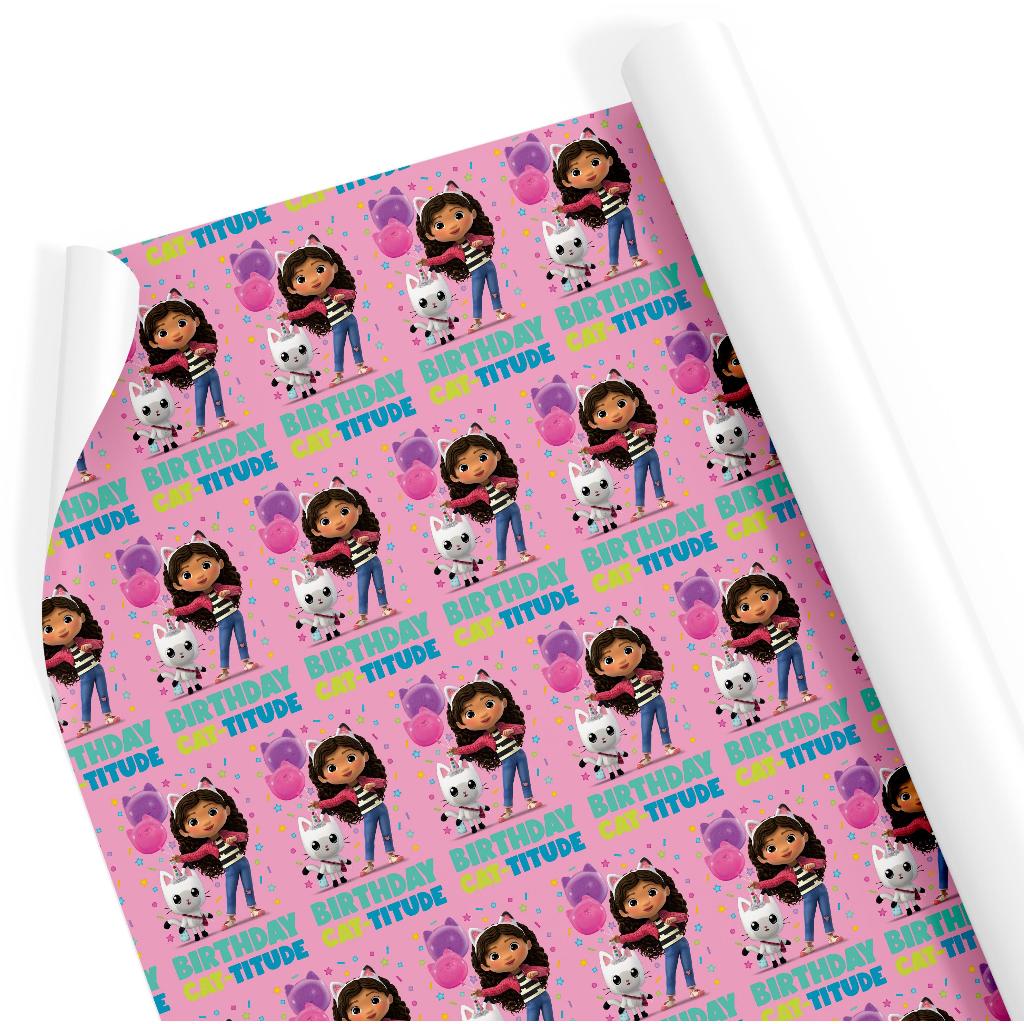 

WRAPPING PAPER LARGE - KERTAS KADO JUMBO - GABBY DOLLHOUSE- WP58100-UGB003