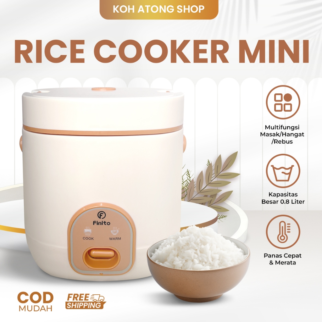 Rice Cooker Mini New 0,8L Magic Com Serbaguna