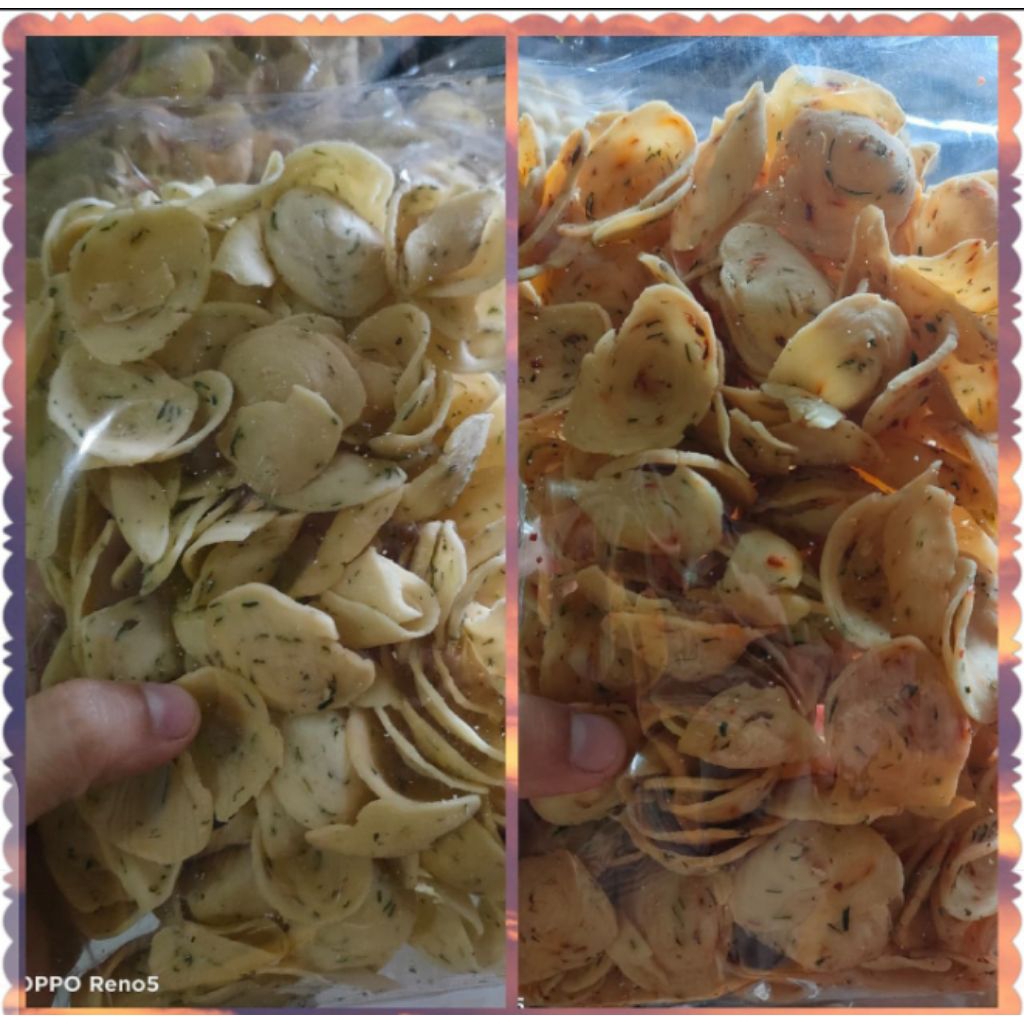

250 gr keripik bawang seledri/makrin asin gurih Snack kiloan murah oleh-oleh bandung makanan ringan cemilan murah