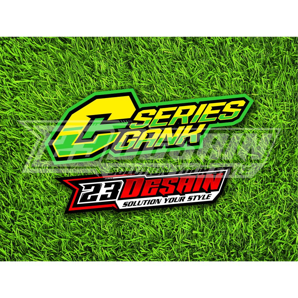 STIKER C SERIES GANK STICKER C SERIES GANK