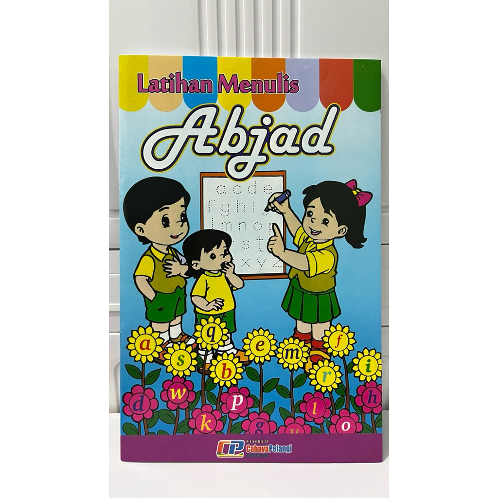 Buku Anak TK/PAUD, Latihan Menulis Abjad