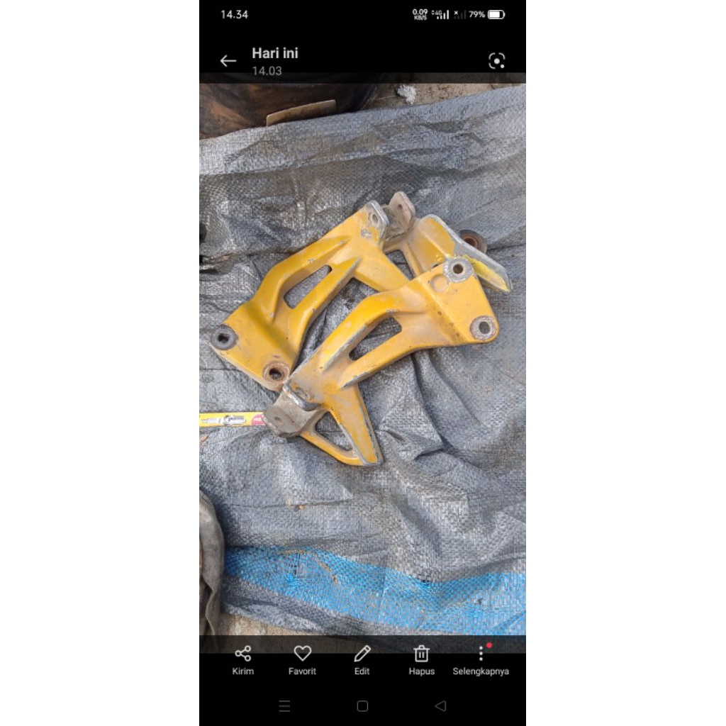 POSTEP BELAKANG ORIGINAL COPOTAN YAMAHA JUPITER Z BURHAN