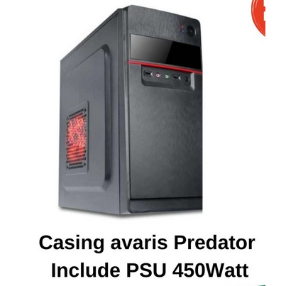 CASING AVARIS + PSU 450 WATT | Casing mini itx Include Psu 450 W