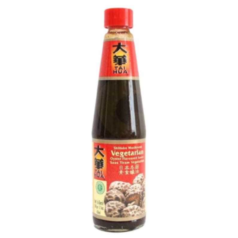 

Tai Hua Vegetarian Oyster Flavoured Sauce Saus Rasa Tiram Jamur Shitake 500gr
