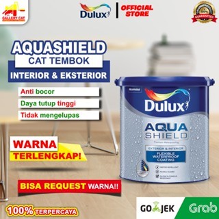 DULUX AQUASHIELD INTERIOR/EKSTERIOR 20KG | CAT TEMBOK ANTI BOCOR UNTUK AREA LUAR DAN DALAM
