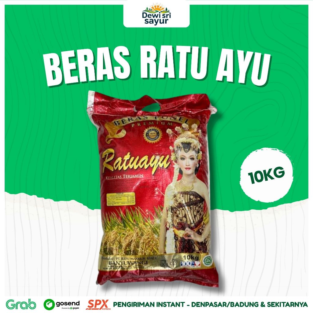 

Beras Ratu Ayu 10kg – Dewi Sri Sayur